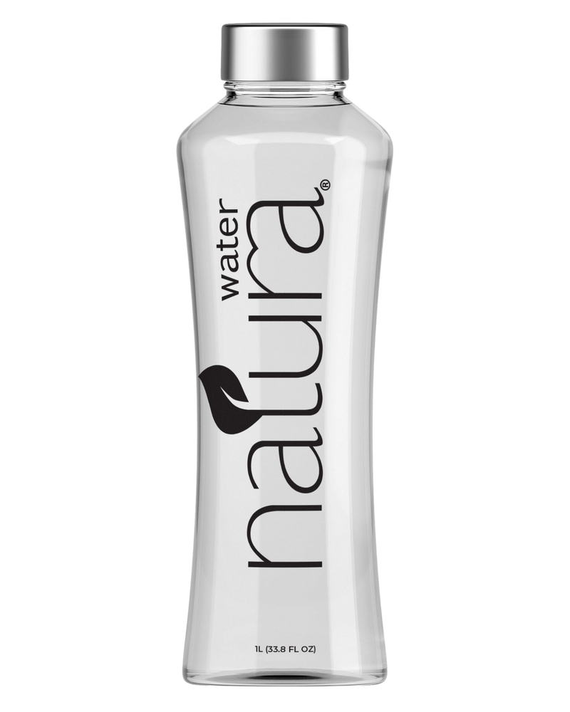 Natura Glass Bottle - Clear