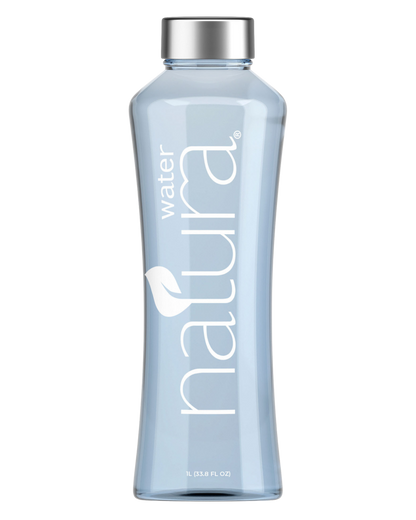 Natura Glass Bottle - Blue