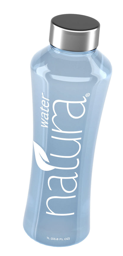 Natura Glass Bottle - Blue